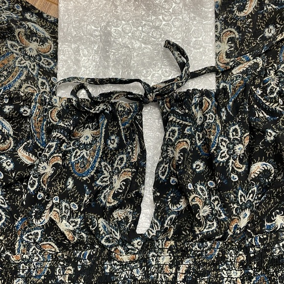 Free People Lolita Paisley Print Blouse - Picture 7 of 12